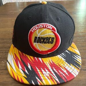 New Era Hardwood Classic Houston Rockets Multicolor SnapBack Cap